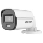   Hikvision DS-2CE10DF0T-LFS (2.8mm) 2 MP ColorVu fix THD csőkamera; IR/láthatófény; TVI/AHD/CVI/CVBS kimenet; beépített mikrofon