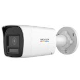 Hikvision DS-2CE10DF3T-LXTS (2.8mm) 2 MP ColorVu fix mini THD csőkamera; IR/láthatófény; kétirányú audio; hang- és fényriasztás