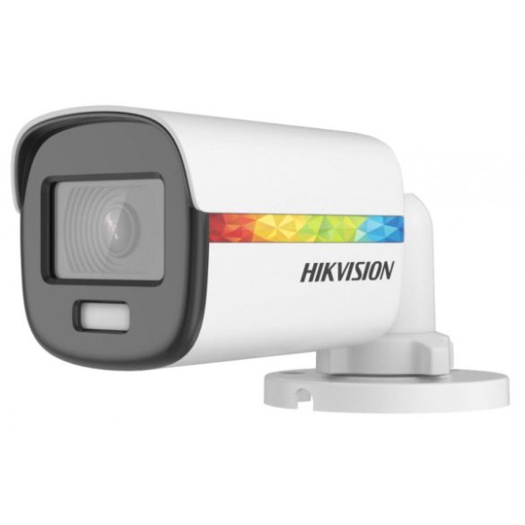 Hikvision DS-2CE10DF8T-F (3.6mm) 2 MP ColorVu THD WDR fix csőkamera; OSD menüvel; villogó fény riasztás