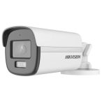  Hikvision DS-2CE12DF0T-LFS (3.6mm) 2 MP ColorVu fix THD csőkamera; IR/láthatófény; TVI/AHD/CVI/CVBS kimenet; beépített mikrofon