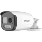   Hikvision DS-2CE12UF3T-PIRXO (2.8mm) 8 MP ColorVu THD WDR fix csőkamera; villogó fény és hangriasztás; PIR