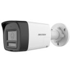   Hikvision DS-2CE16D0T-LXTS (2.8mm) 2 MP fix mini THD csőkamera; IR/láthatófény; kétirányú audio; hang és fényriasztás