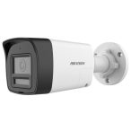   Hikvision DS-2CE16K0T-LXTS (2.8mm) 5 MP fix THD csőkamera; IR/láthatófény; kétirányú audio; hang és fényriasztás