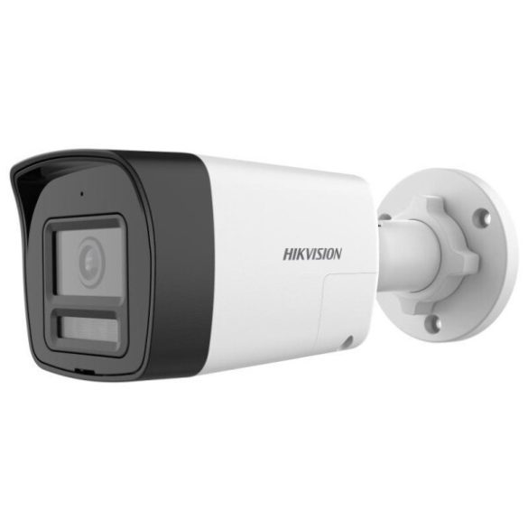 Hikvision DS-2CE16K0T-LXTS (2.8mm) 5 MP fix THD csőkamera; IR/láthatófény; kétirányú audio; fény- és hangriasztás