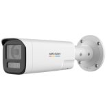 Hikvision DS-2CE19DF3T-LXTS (2.8mm) 2 MP ColorVu fix THD csőkamera; IR/láthatófény; kétirányú audio; hang- és fényriasztás