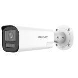 Hikvision DS-2CE19K0T-LXTSZ (2.7-13.5mm) 5 MP THD motoros zoom csőkamera; IR/láthatófény; kétirányú audio; hang- és fényriasztás