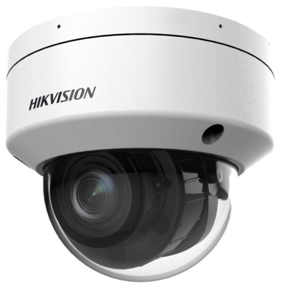 Hikvision DS-2CE50K0T-VPLTSZ(2.7-13.5mm) 5 MP THD motoros zoom dómkamera; IR/láthatófény; kétirányú audio