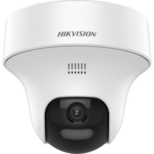 Hikvision DS-2CE70D0T-PTLXTS (2.8mm) 2 MP fix THD PT turret kamera; IR/láthatófény; kétirányú audio; hang- és fényriasztás