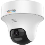 Hikvision DS-2CE70DF3T-PTLXTS (2.8mm) 2 MP ColorVu fix THD PT turret kamera; IR/láthatófény; kétirányú audio; hang- és fényriasztás