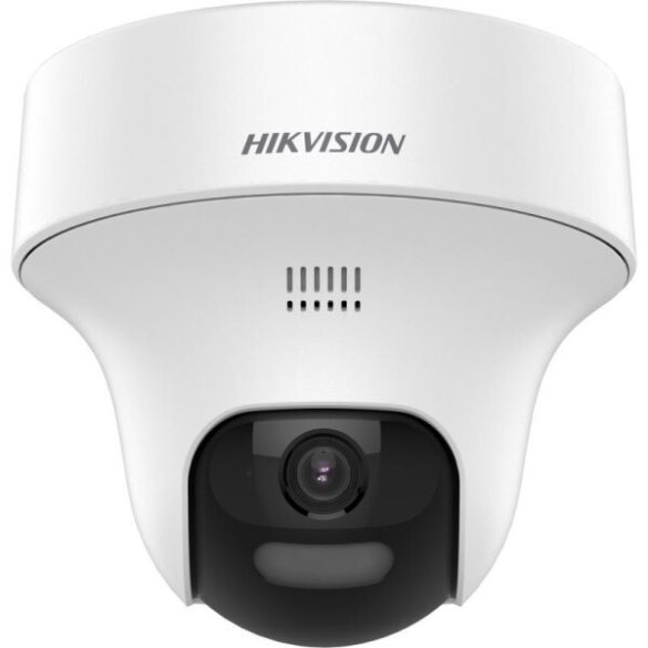 Hikvision DS-2CE70K0T-PTLXTS (2.8mm) 5 MP fix THD PT turret kamera; IR/láthatófény; kétirányú audio; hang- és fényriasztás