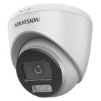   Hikvision DS-2CE72DF0T-LFS (3.6mm) 2 MP ColorVu fix THD turret kamera; IR/láthatófény; TVI/AHD/CVI/CVBS kimenet; beépített mikrofon