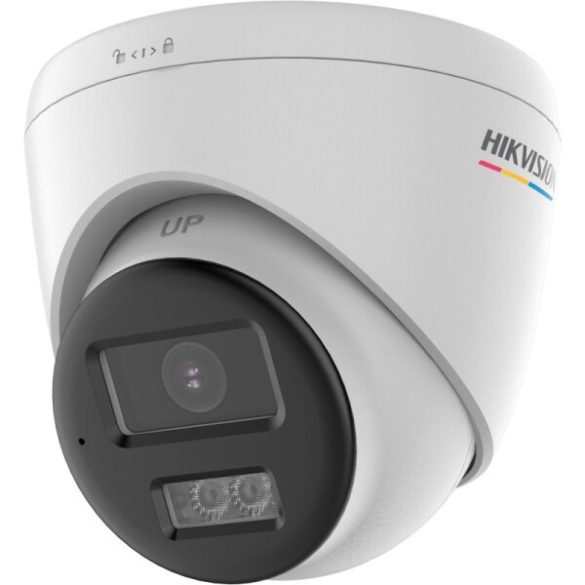 Hikvision DS-2CE72DF3T-LXTS (2.8mm) 2 MP ColorVu THD WDR fix turret kamera; IR/láthatófény; kétirányú audio