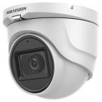   Hikvision DS-2CE76H0T-ITMFS (6mm) 5 MP THD fix EXIR dómkamera; OSD menüvel; TVI/AHD/CVI/CVBS kimenet; mikrofon; koax audio