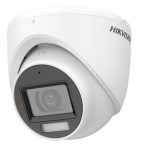  Hikvision DS-2CE76K0T-LMFS (3.6mm) 5 MP fix THD turret kamera; IR/láthatófény; TVI/AHD/CVI/CVBS kimenet; beépített mikrofon