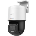  Hikvision DS-2DE2C400SCG-E (F0) 4 MP mini IP PT dómkamera; láthatófény; beépített mikrofon/hangszóró