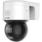   Hikvision DS-2DE3A400BW-DE (F1)(T5) 4 MP ColorVu AcuSense mini IP PT dómkamera; láthatófény; villogó fény/hangriasztás