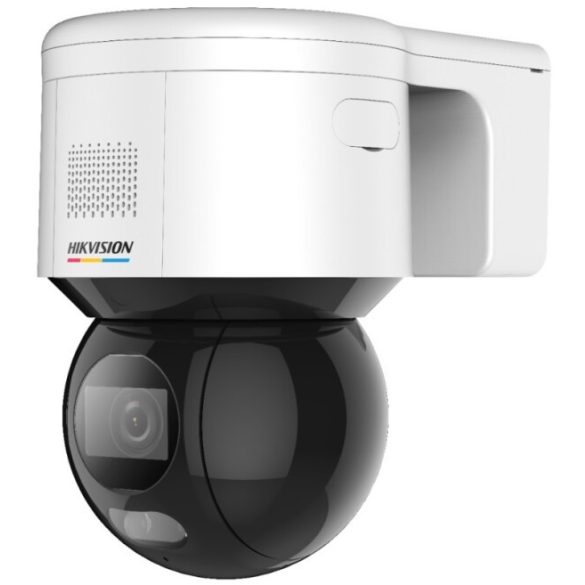 Hikvision DS-2DE3A400BW-DE/W (F1)(T5) 4 MP ColorVu AcuSense mini IP PT dómkamera; láthatófény; villogó fény/hangriasztás; wifi