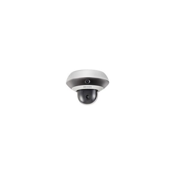 Hikvision DS-2PT3122IZ-DE3(2.8-12mm)(2mm PanoVu mini 128,5° panoráma- és 4x PTZ IP dómkamera