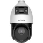   Hikvision DS-2SE4C425MWG-E (14F0) TandemVu AcuSense ColorVu IP panoráma+PTZ kamera; 4 MP; 25x zoom; hang I/O; riasztás I/O