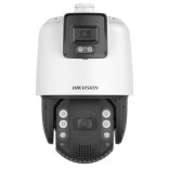 Hikvision DS-2SE7C425MW-AEB(14F1)(P3) TandemVu Smart link IP panoráma+PTZ kamera; 4 MP; 25x zoom; riasztás I/O; hang I/O