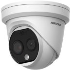   Hikvision DS-2TD1217-2/PA HeatPro IP hő- (160x120) 90°x66° és láthatófény (4 MP) kamera;-20°C-150°C; villogó fény/hangriasztás