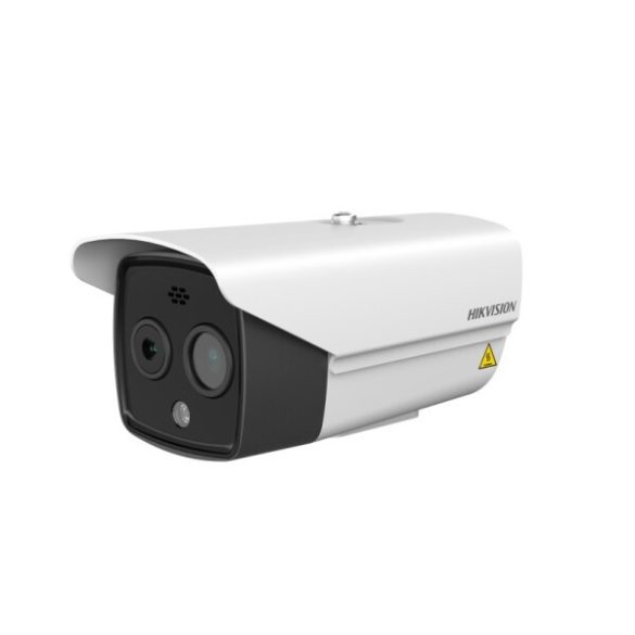 Hikvision DS-2TD2628-10/QA/GLT HeatPro IP hő- (256x192) 18°x14° és láthatófény (4 MP) kamera;-20°C+150°C; villogó fény/hangriasztás