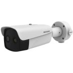   Hikvision DS-2TD2637-15/P (B) IP hő- (384x288) 24°x19° és láthatófény (4 MP) 51°x28° kamera; ±8°C; -20°C-150°C