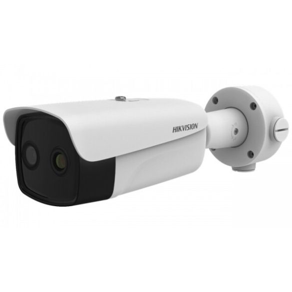 Hikvision DS-2TD2637T-15/QY IP hő- (384x288) 24,5°x18,5° és láthatófény (4 MP) kamera; ±2°C; -20°C-550°C; korrózióálló