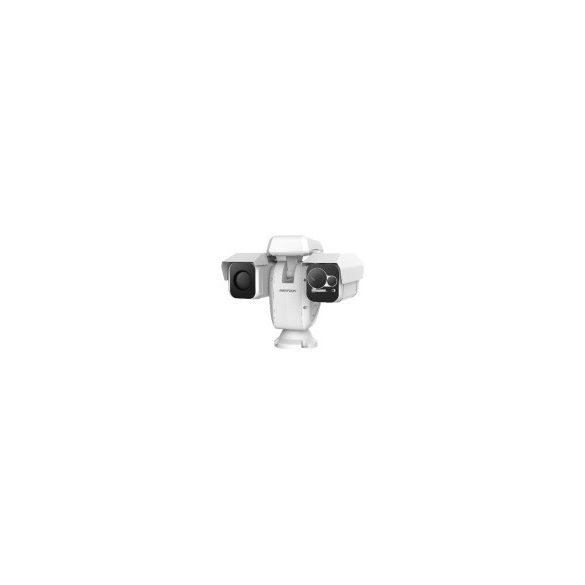 Hikvision DS-2TD6267-100C4L/W IP hő- (640x512) 6,23°×4,98° és 2MP (6mm-336mm) lézer IR forgózsámolyos kamera