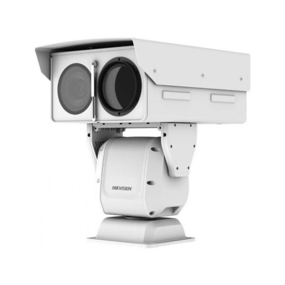 Hikvision DS-2TD8167-150ZE2F/W (B) IP motoros zoom (30-150mm) hő- (640x512) és 2 MP (12.5-775mm) WDR forgózsámolyos kamera