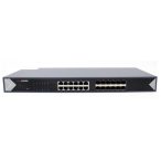   Hikvision DS-3E0524TF 24 portos Gbit switch; 12 RJ45 + 12 SFP port; nem menedzselhető