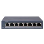   Hikvision DS-3E1508-EI(V2) 8 portos gigabit switch; smart menedzselhető