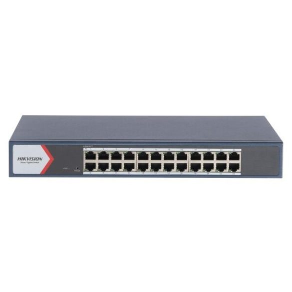 Hikvision DS-3E1524-EI(V3) 24 portos gigabit switch; smart menedzselhető
