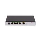   Hikvision DS-3WG105GP-SI All in One PoE Router; 1 Gigabit WAN ports; 4 Gigabit PoE LAN ports 1 LAN/WAN; beltéri