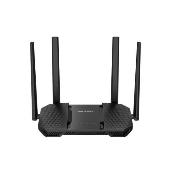 Hikvision DS-3WR12GC-H WIFI 5 router; 4 antenna; max 1200 Mb/s; 1 WAN és 4 LAN input