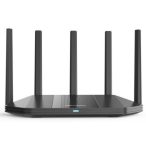   Hikvision DS-3WR18X WIFI 6 router; 5 antenna; max 1201 Mb/s; 1 WAN és 3 Gigabit LAN input