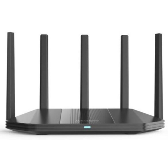 Hikvision DS-3WR18X WIFI 6 router; 5 antenna; max 1201 Mb/s; 1 WAN és 3 Gigabit LAN input