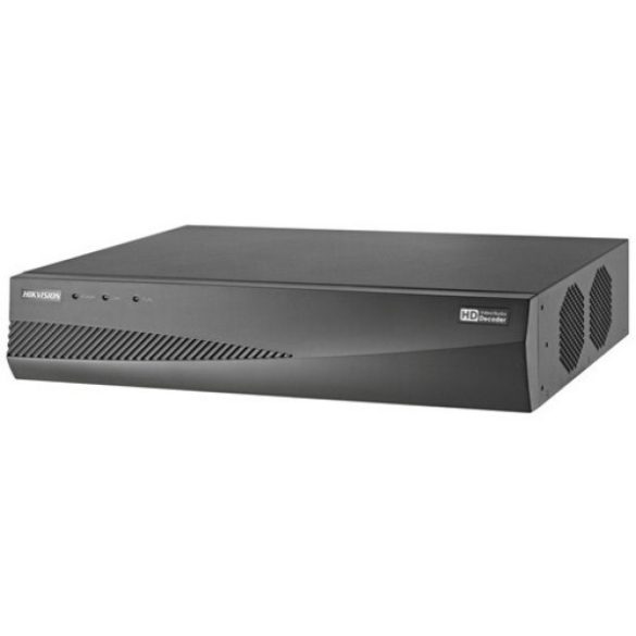 Hikvision DS-6408HDI-T Dekóder szerver 8 DVI kimenet; 4x8 MP, 8x5 MP, 16x1080p, 32x720p vagy 64x4CIF kép dekódolása