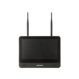 Hikvision DS-7604NI-L1/W 4 csatornás WiFi NVR; 40/60 Mbps be-/kimeneti sávszélesség; 11,6" LCD kijelző
