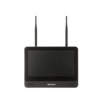   Hikvision DS-7608NI-L1/W/1T 8 csatornás WiFi NVR; 60/60 Mbps be-/kimeneti sávszélesség; 11.6" LCD kijelző; 1TB HDD