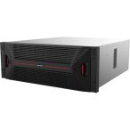   Hikvision DS-96128NI-H24R 128 csatornás NVR; 1024/1024 Mbps be-/kimeneti sávszélesség; riasztás I/O; eSata