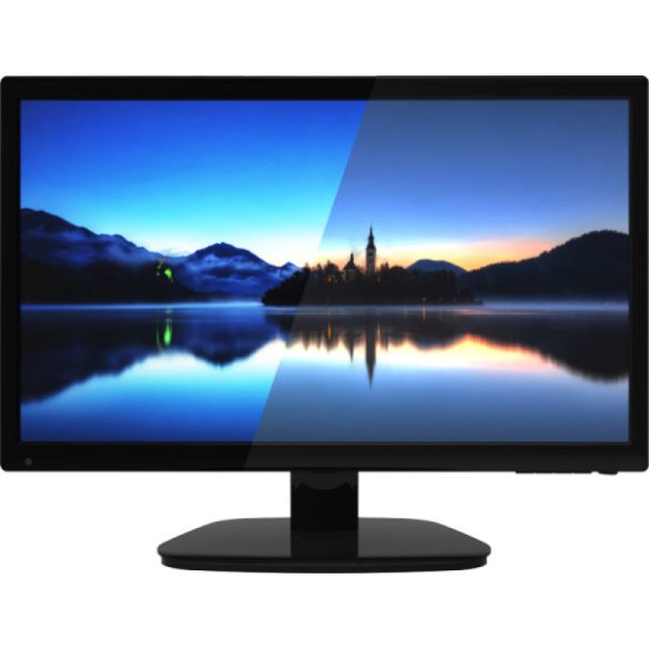 Hikvision DS-D5022QE-B/EU 21,5" LED monitor; 170° betekintési szög; Full HD felbontás; 24/7 működés; 1000:1 kontraszt
