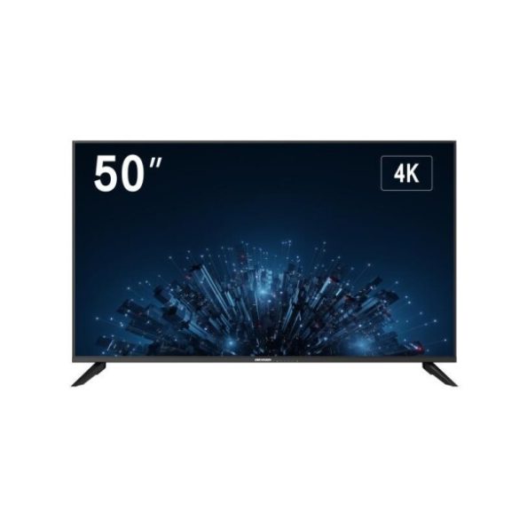 Hikvision DS-D5050U3-1V0S 50" LED monitor; 178° betekintési szög; UHD felbontás; 24/7 működés; 4000:1 kontraszt
