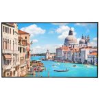   Hikvision DS-D5065UC 65" LED monitor; 178° betekintési szög; UHD felbontás; 24/7 működés; 1200:1 kontraszt