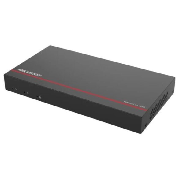 Hikvision DS-E08NI-Q1/8P(SSD 2T) 8 csatornás PoE NVR; 60/60 Mbps be-/kimeneti sávszélesség; 2TB eSSD