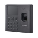   Hikvision DS-K1A802AF-B Munkaidő terminál, ujjnyomatolvasóval és billetyűzettel; RJ45; akkumulátorral