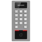   Hikvision DS-K1T502DBWX Beléptető vezérlő terminál; Mifare és DESfire hitelesítés; IP65; IK09; WiFi