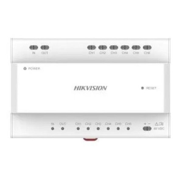 Hikvision DS-KAD7060EY-S Disztribútor soroló egység kétvezetékes HD kaputelefon-rendszerhez
