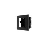   Hikvision DS-KD-ACF1/Black/EU BV Társasházi IP video-kaputelefon szerelőkeret süllyesztéshez; egymodulos verzió; fekete