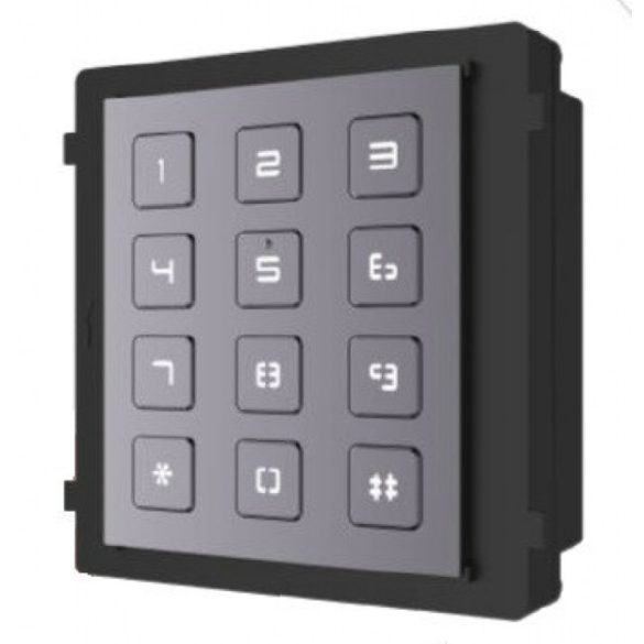 Hikvision DS-KD-KP Társasházi IP video-kaputelefon kültéri billentyűzet/tasztatúra modulegység